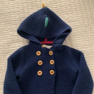 Mini Boden Dinosaur Sweater Cardigan
